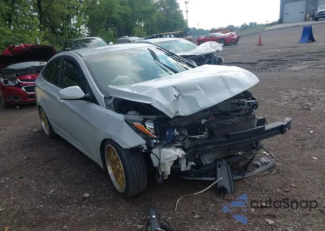 2017 Hyundai Accent Se z USA, uszkodzony, nr VIN KMHCT4AE4HU361804